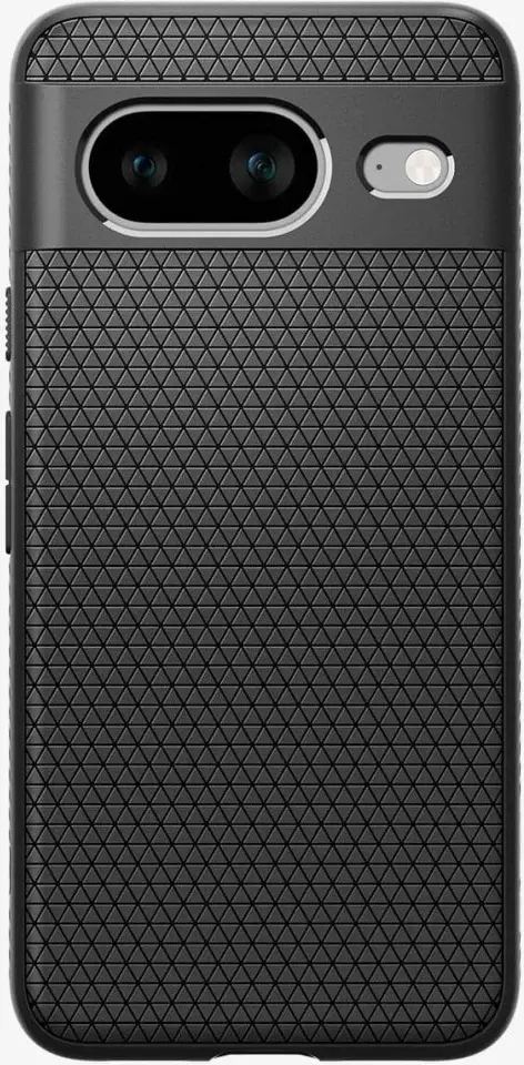 Spigen Liquid Air Google Pixel 8 Hoesje Back Cover Matte Zwart afbeelding 2