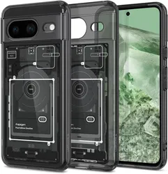 Spigen Ultra Hybrid Google Pixel 8 Hoesje Back Cover Zero One afbeelding