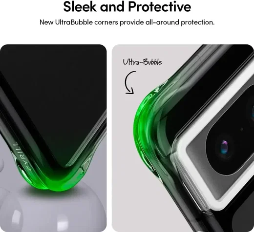 Spigen Cyrill Ultra Sheer Google Pixel 8 Hoesje Back Cover Zwart afbeelding 5