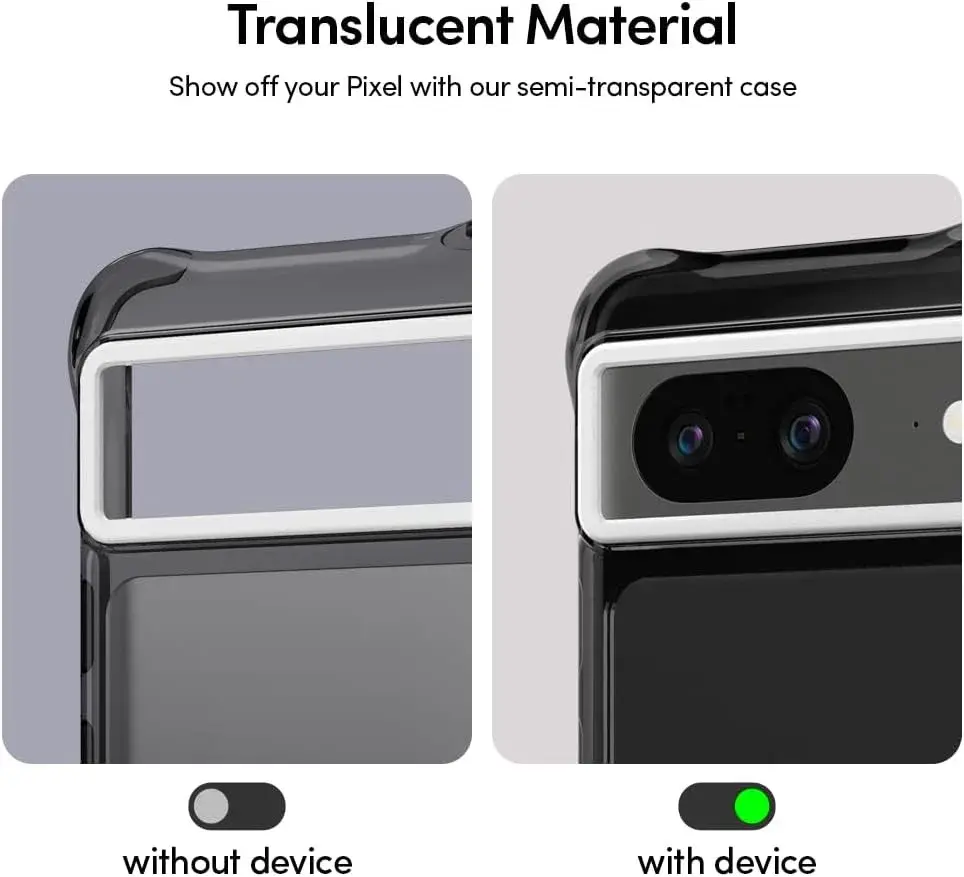 Spigen Cyrill Ultra Sheer Google Pixel 8 Hoesje Back Cover Zwart afbeelding 7