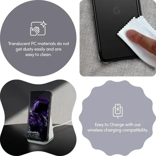 Spigen Cyrill Ultra Sheer Google Pixel 8 Hoesje Back Cover Zwart afbeelding 8