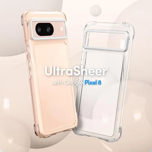 Spigen Cyrill Ultra Sheer Google Pixel 8 Hoesje Back Cover Transparant afbeelding 3