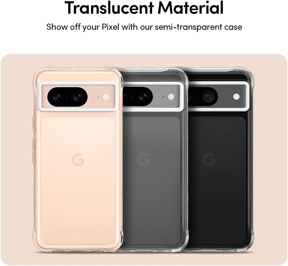 Spigen Cyrill Ultra Sheer Google Pixel 8 Hoesje Back Cover Transparant afbeelding 7