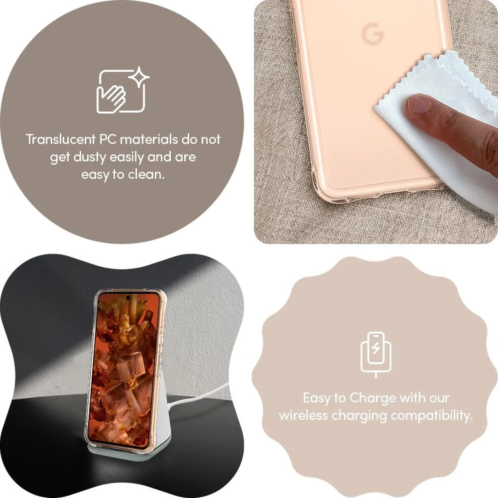 Spigen Cyrill Ultra Sheer Google Pixel 8 Hoesje Back Cover Transparant afbeelding 8