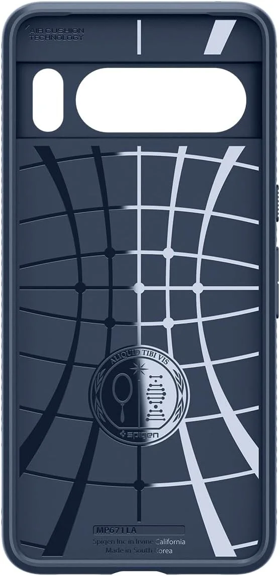 Spigen Liquid Air Google Pixel 8 Pro Hoesje Back Cover Blauw afbeelding 9
