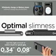 Spigen Rugged Armor Google Pixel 8 Pro Hoesje Back Cover Zwart afbeelding 3