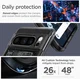 Spigen Ultra Hybrid Zero One Google Pixel 8 Pro Hoesje Grijs afbeelding 2