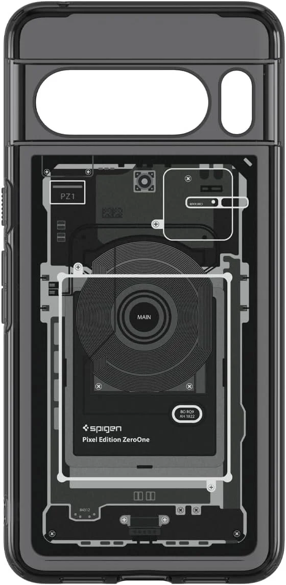 Spigen Ultra Hybrid Zero One Google Pixel 8 Pro Hoesje Grijs afbeelding 8