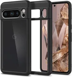 Spigen Ultra Hybrid Google Pixel 8 Pro Hoesje Back Cover Zwart afbeelding