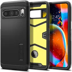 Spigen Tough Armor Google Pixel 8 Pro Hoesje Back Cover Zwart afbeelding
