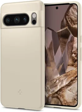 Spigen Thin Fit Google Pixel 8 Pro Hoesje Back Cover Beige