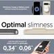 Spigen Thin Fit Google Pixel 8 Pro Hoesje Back Cover Beige afbeelding 5