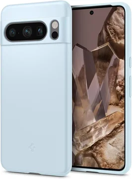 Spigen Thin Fit Google Pixel 8 Pro Hoesje Back Cover Blauw