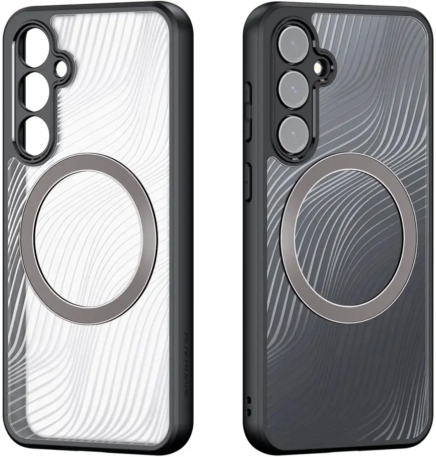 Dux Ducis Aimo Samsung Galaxy S23 FE Hoesje MagSafe Back Cover Zwart afbeelding 2