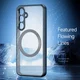 Dux Ducis Aimo Samsung Galaxy S23 FE Hoesje MagSafe Back Cover Zwart afbeelding 5