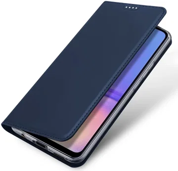 Dux Ducis Skin Pro Samsung Galaxy A05 Hoesje Portemonnee Blauw