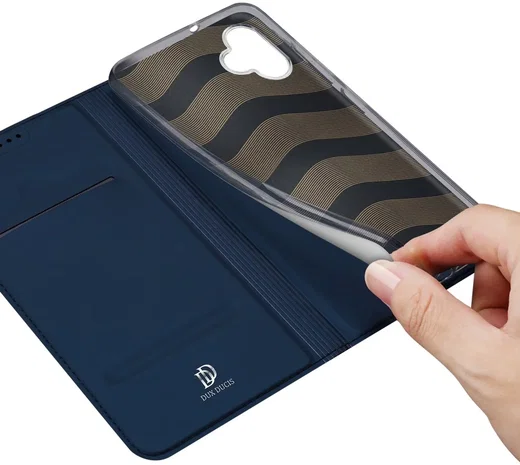 Dux Ducis Skin Pro Samsung Galaxy A05 Hoesje Portemonnee Blauw afbeelding 7