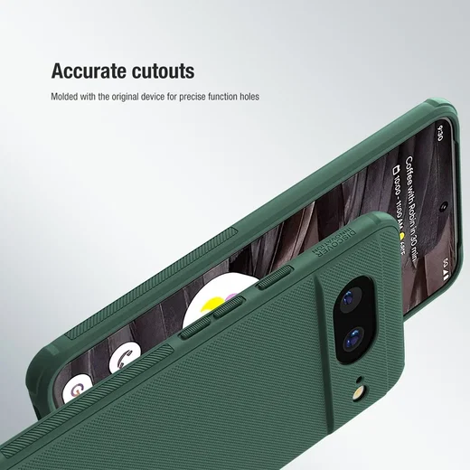 Nillkin Super Frosted Shield Google Pixel 8 Hoesje Back Cover Zwart afbeelding 10