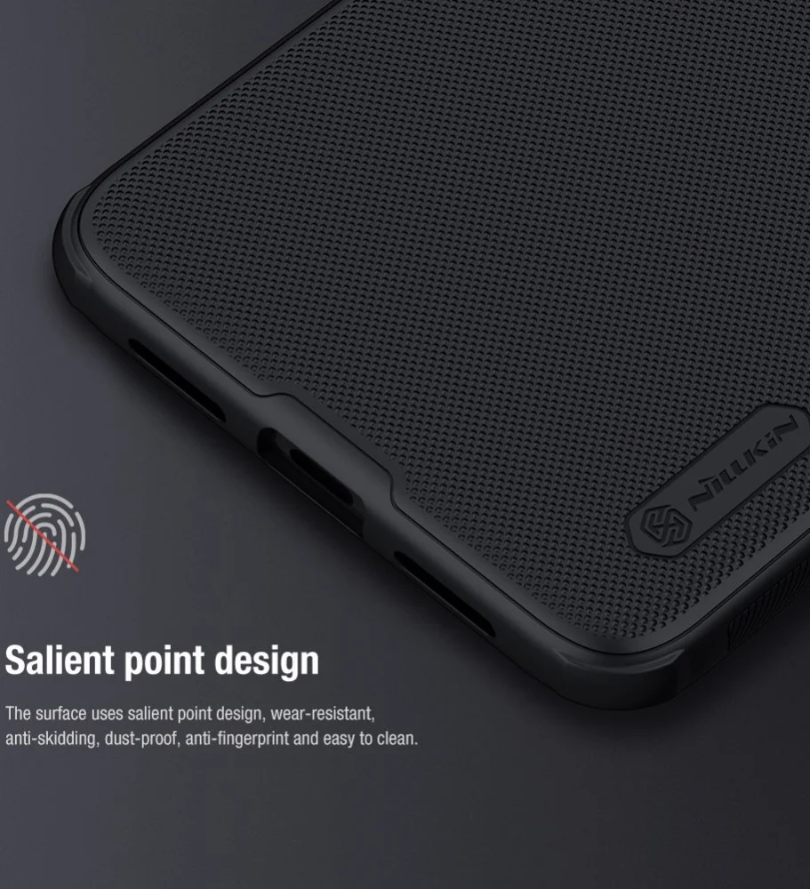 Nillkin Super Frosted Shield Google Pixel 8 Pro Hoesje Zwart afbeelding 5