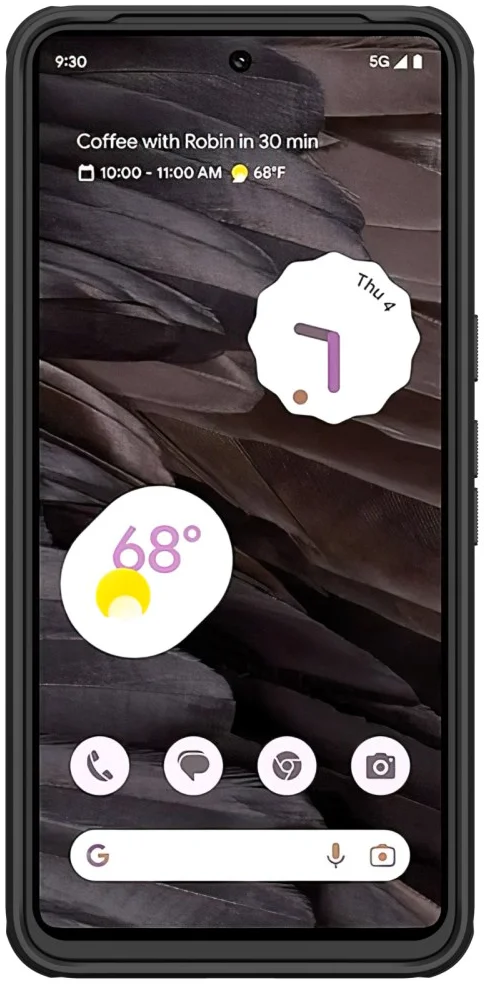 Nillkin Super Frosted Shield Google Pixel 8 Pro Hoesje Zwart afbeelding 6