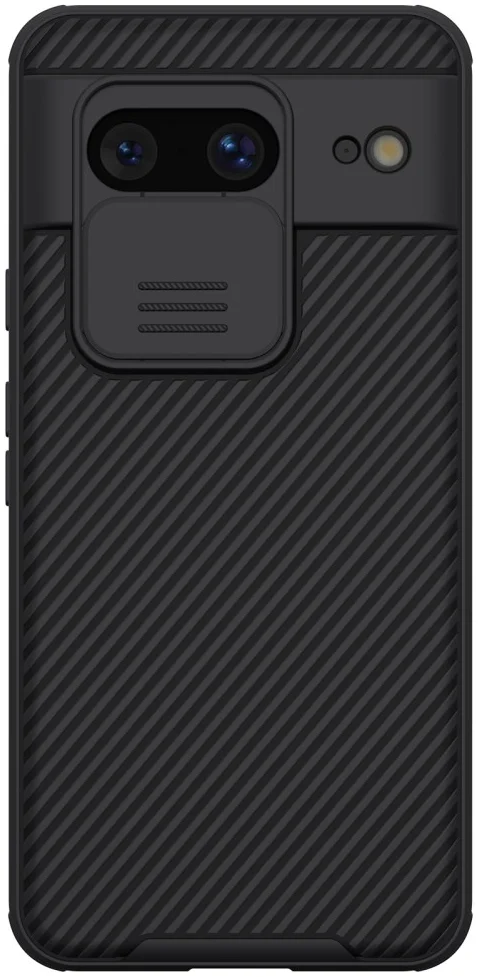 Nillkin CamShield Google Pixel 8 Hoesje met Camera Slider Zwart afbeelding 1
