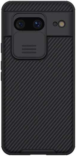 Nillkin CamShield Google Pixel 8 Hoesje met Camera Slider Zwart afbeelding 1