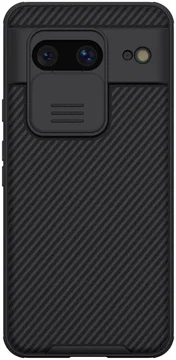 Nillkin CamShield Google Pixel 8 Hoesje met Camera Slider Zwart