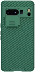 Nillkin CamShield Google Pixel 8 Pro Hoesje met Camera Slider Groen afbeelding