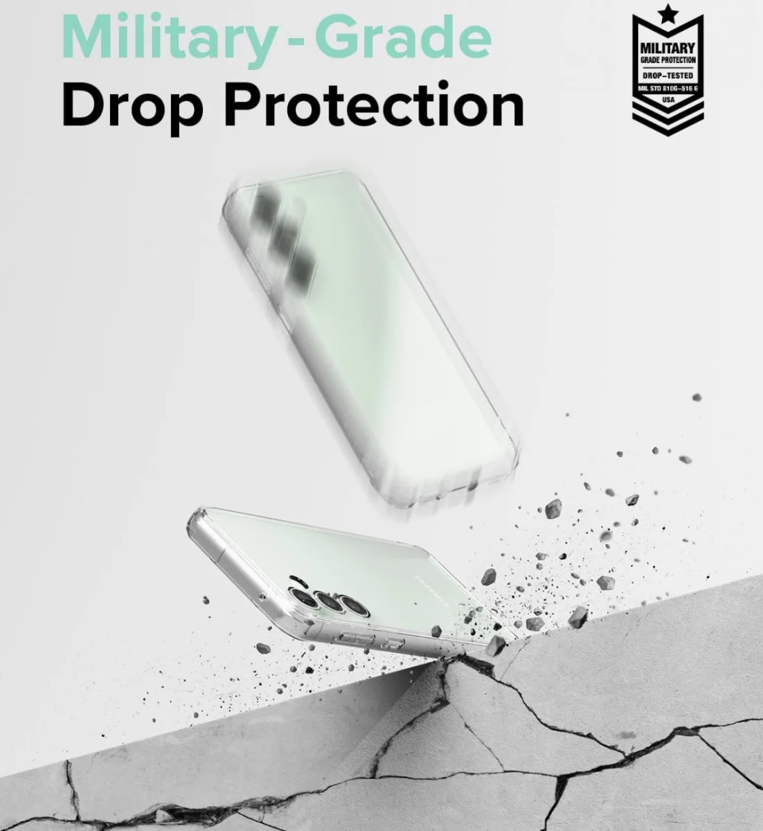 Ringke Fusion Samsung Galaxy S23 FE Hoesje Back Cover Transparant afbeelding 5