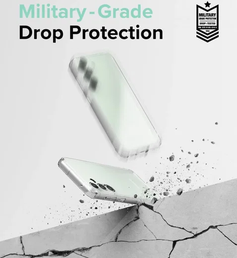 Ringke Fusion Samsung Galaxy S23 FE Hoesje Back Cover Transparant afbeelding 5