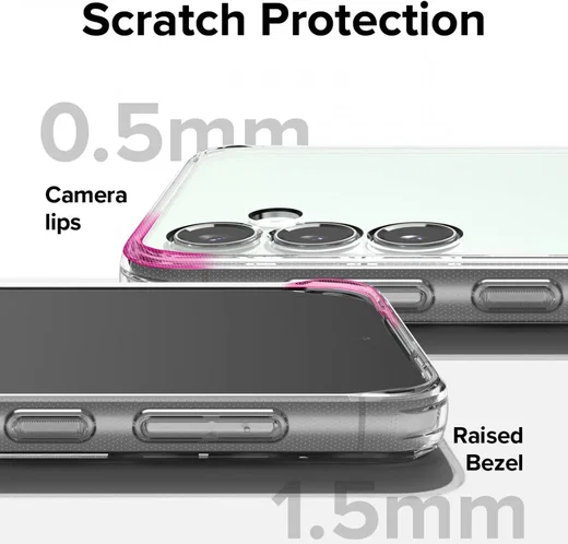 Ringke Fusion Samsung Galaxy S23 FE Hoesje Back Cover Transparant afbeelding 8