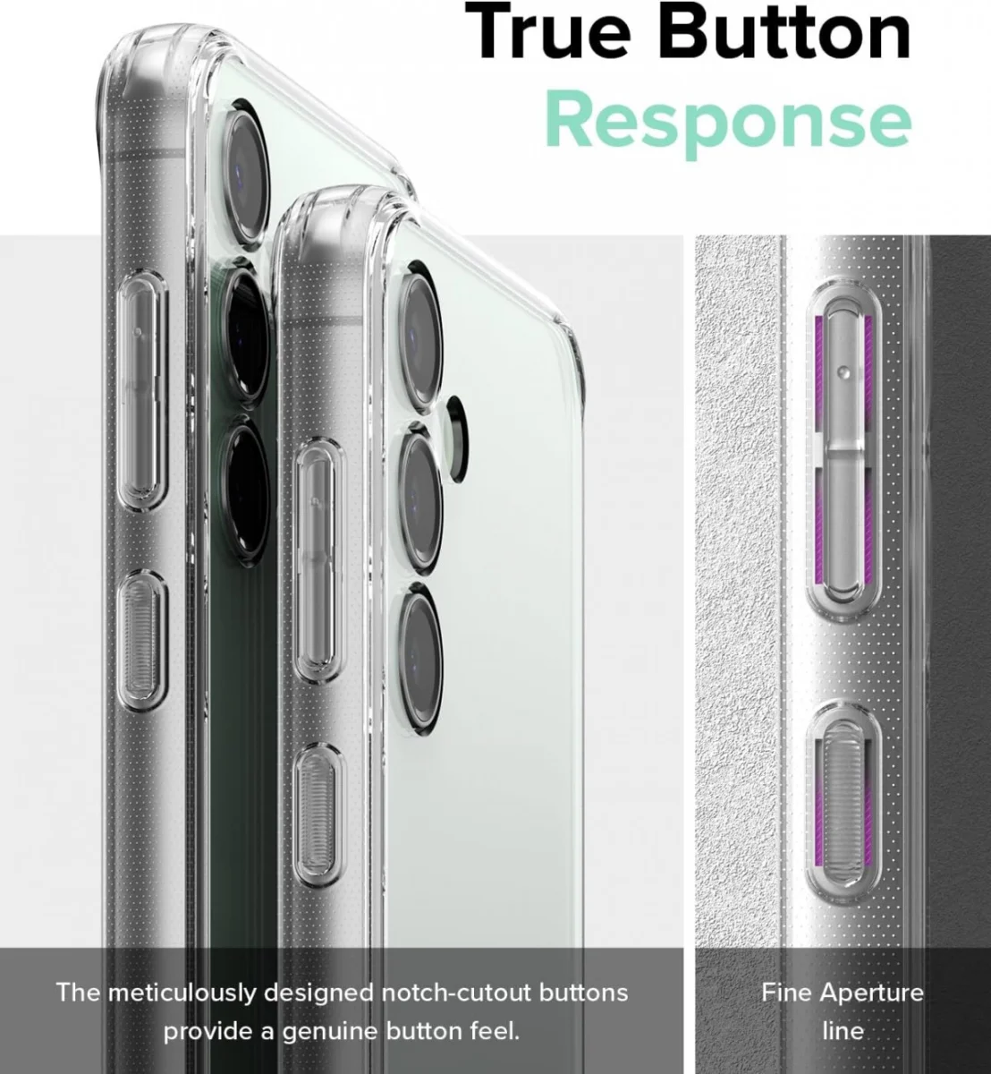Ringke Fusion Samsung Galaxy S23 FE Hoesje Back Cover Transparant afbeelding 9