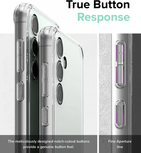 Ringke Fusion Samsung Galaxy S23 FE Hoesje Back Cover Transparant afbeelding 9