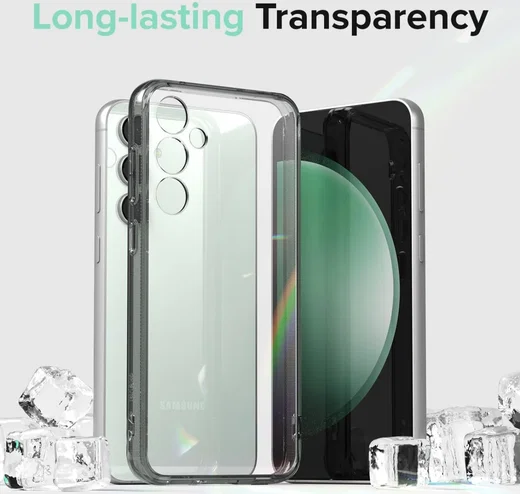 Ringke Fusion Samsung Galaxy S23 FE Hoesje Back Cover Zwart afbeelding 3