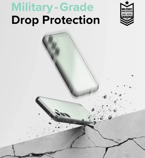 Ringke Fusion Samsung Galaxy S23 FE Hoesje Back Cover Zwart afbeelding 5