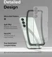 Ringke Fusion Samsung Galaxy S23 FE Hoesje Back Cover Zwart afbeelding 7