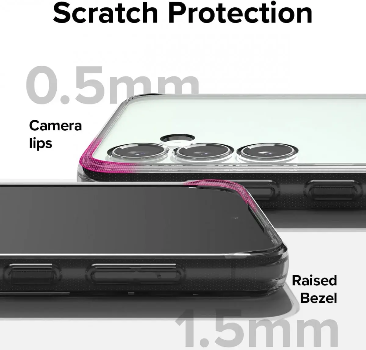 Ringke Fusion Samsung Galaxy S23 FE Hoesje Back Cover Zwart afbeelding 8