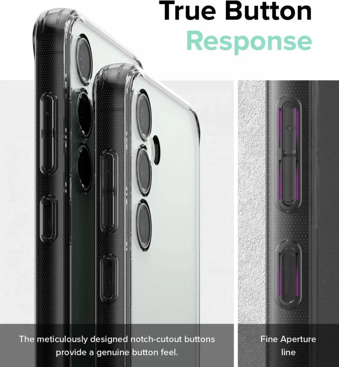 Ringke Fusion Samsung Galaxy S23 FE Hoesje Back Cover Zwart afbeelding 9
