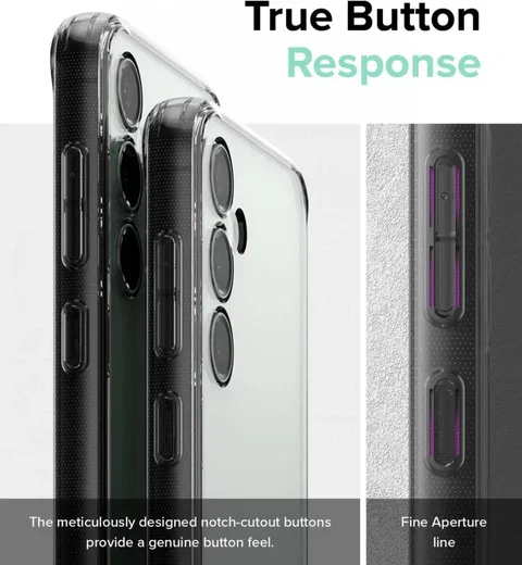 Ringke Fusion Samsung Galaxy S23 FE Hoesje Back Cover Zwart afbeelding 9
