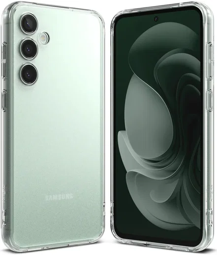 Ringke Fusion Samsung Galaxy S23 FE Hoesje Back Cover Matte Clear afbeelding 2