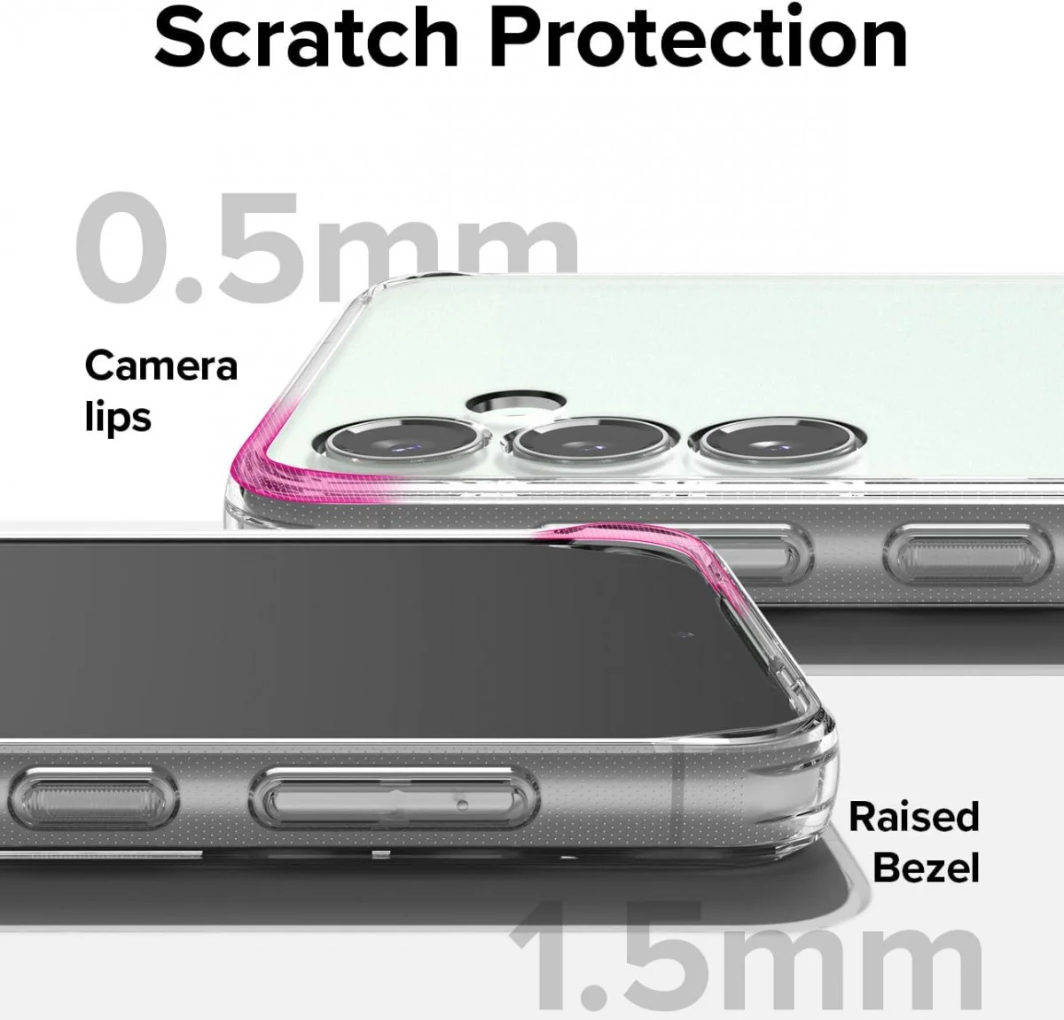 Ringke Fusion Samsung Galaxy S23 FE Hoesje Back Cover Matte Clear afbeelding 8
