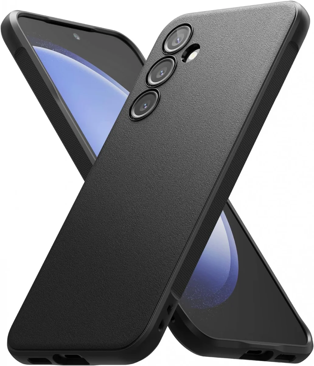 Ringke Onyx Samsung Galaxy S23 FE Hoesje Flexibel TPU Back Cover Zwart afbeelding 1
