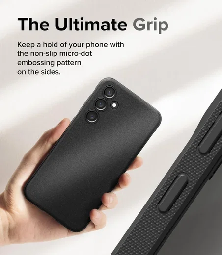 Ringke Onyx Samsung Galaxy S23 FE Hoesje Flexibel TPU Back Cover Zwart afbeelding 5