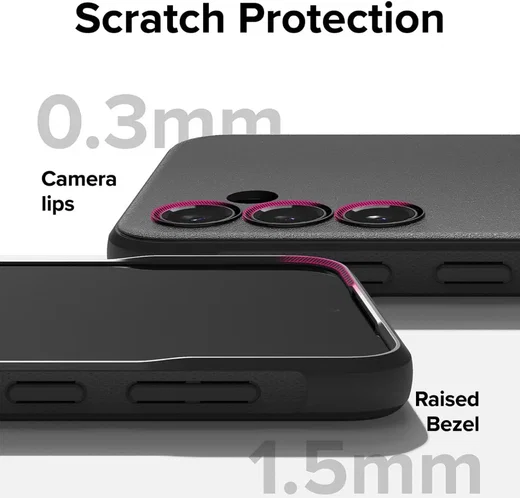 Ringke Onyx Samsung Galaxy S23 FE Hoesje Flexibel TPU Back Cover Zwart afbeelding 8