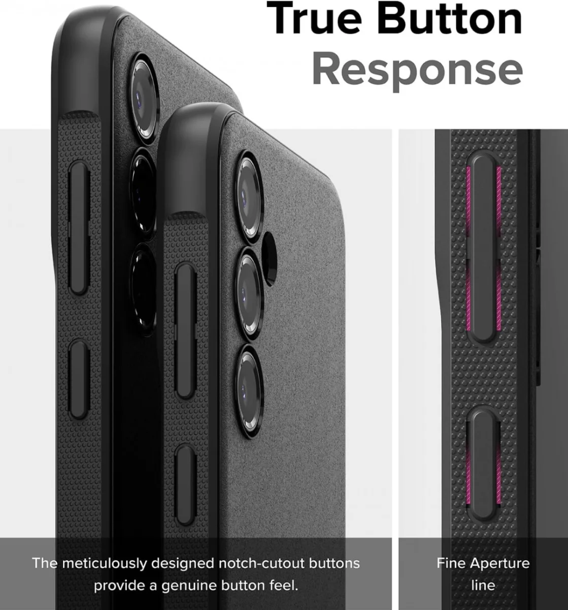 Ringke Onyx Samsung Galaxy S23 FE Hoesje Flexibel TPU Back Cover Zwart afbeelding 9