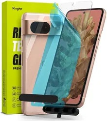 Ringke Google Pixel 8 Screen Protector Tempered Glass met Jig (2-Pack) afbeelding