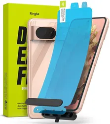 Ringke Dual Easy Film Google Pixel 8 Screen Protector met Jig 2-Pack afbeelding