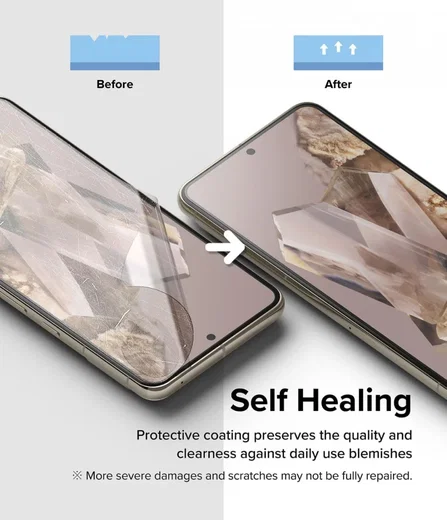 Ringke Dual Easy Film Google Pixel 8 Pro Screen Protector met Jig 2-Pack afbeelding 8