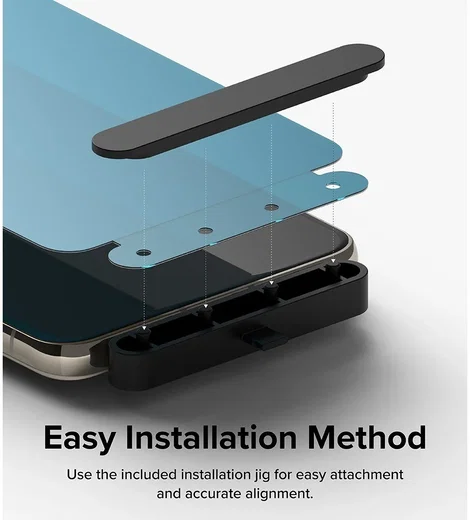 Ringke Dual Easy Film Google Pixel 8 Pro Screen Protector Jig 2-Pack afbeelding 3
