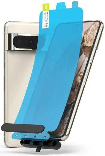 Ringke Dual Easy Film Google Pixel 8 Pro Screen Protector Jig 2-Pack afbeelding 8